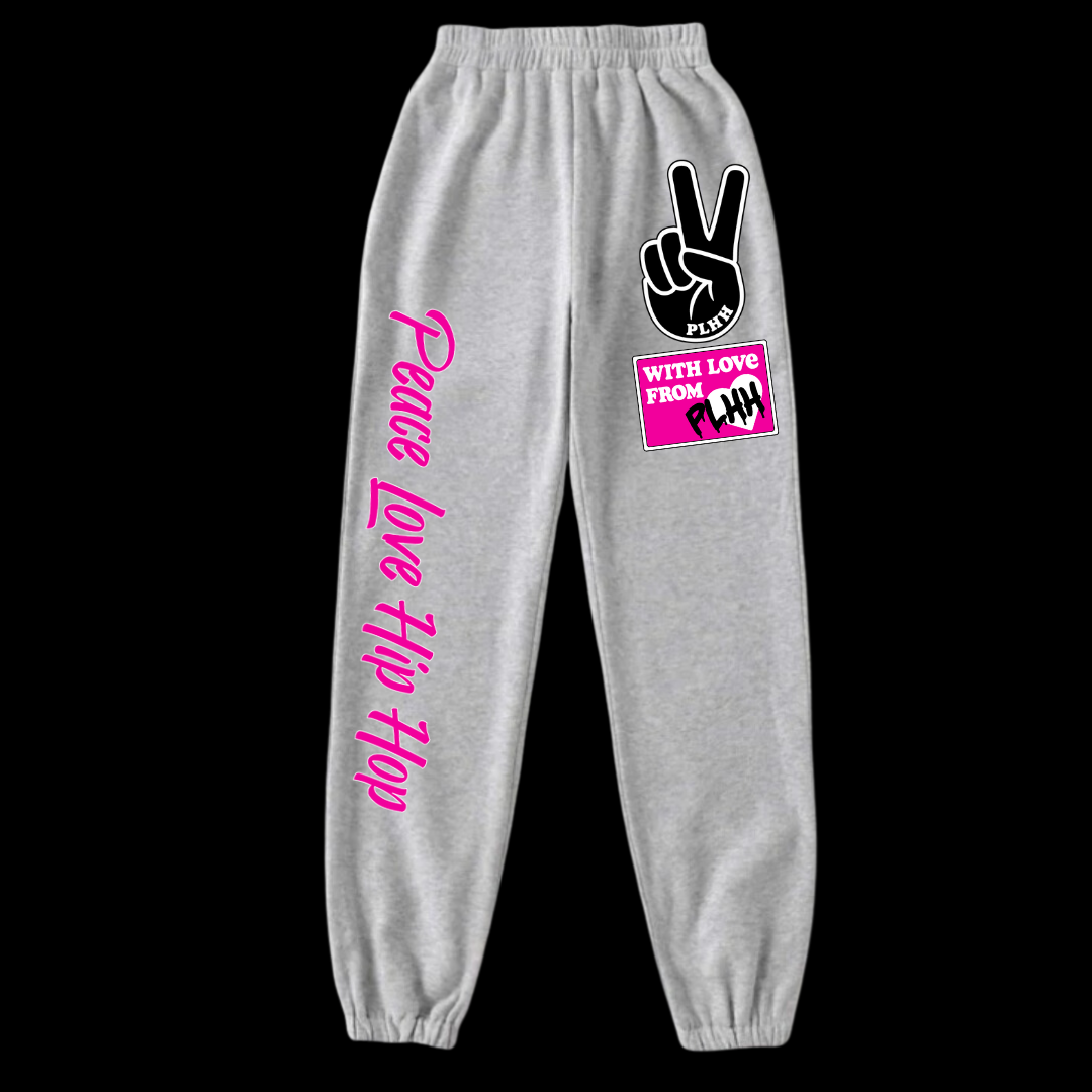 Kids "With Love from PLHH" Grey Sweat Pants
